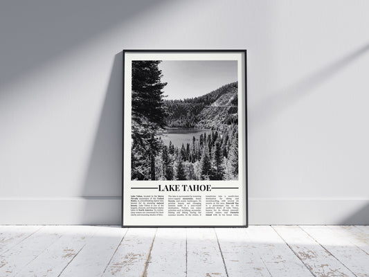 Black & White: Lake Tahoe