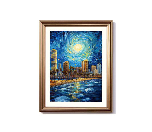 A Starry Night in San Diego: Heights & Tides