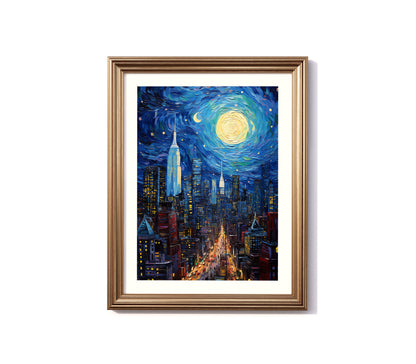 A Starry Night in New York: The Big Apple