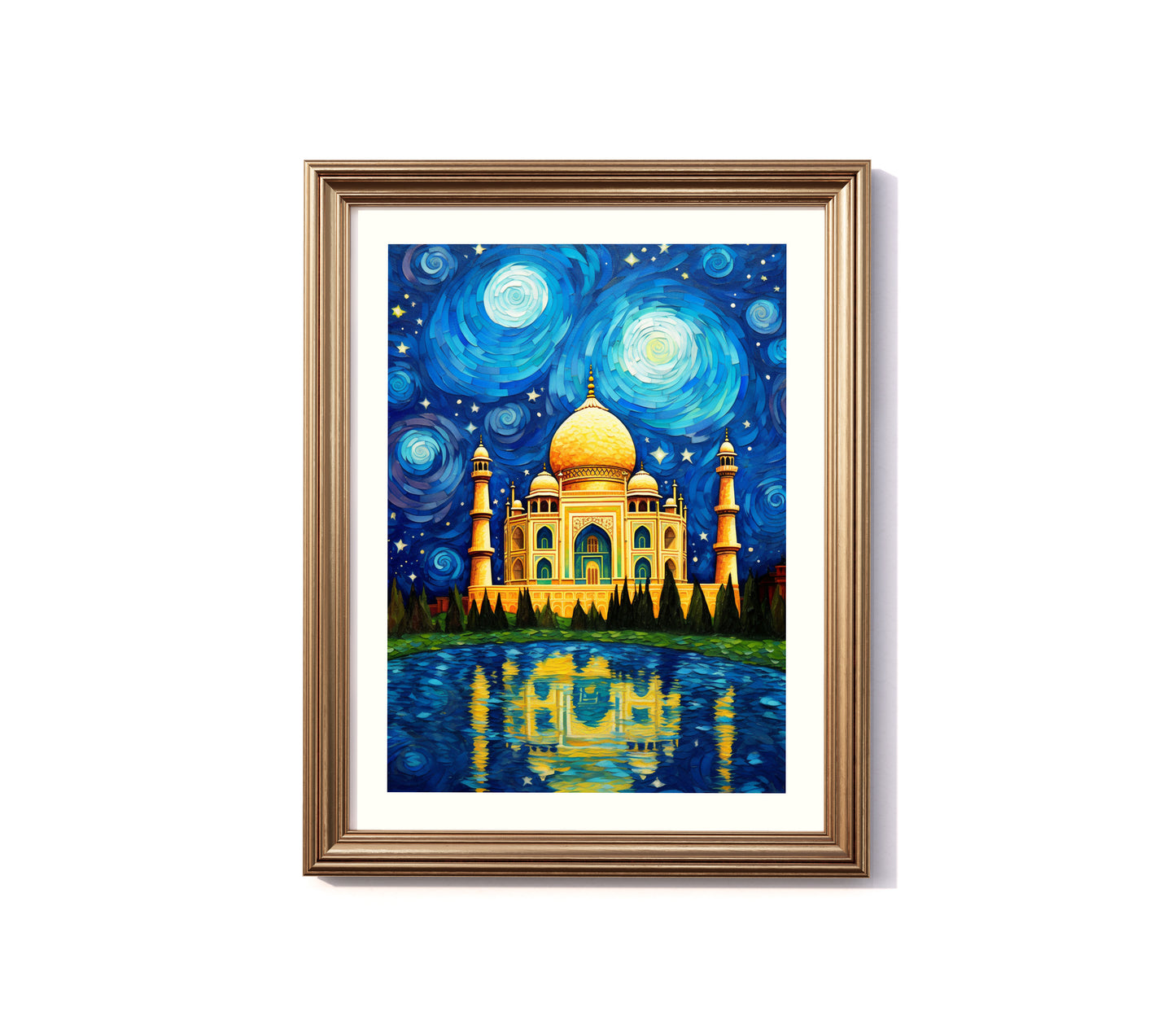 A Starry Night in India: Mausoleum Moonlight