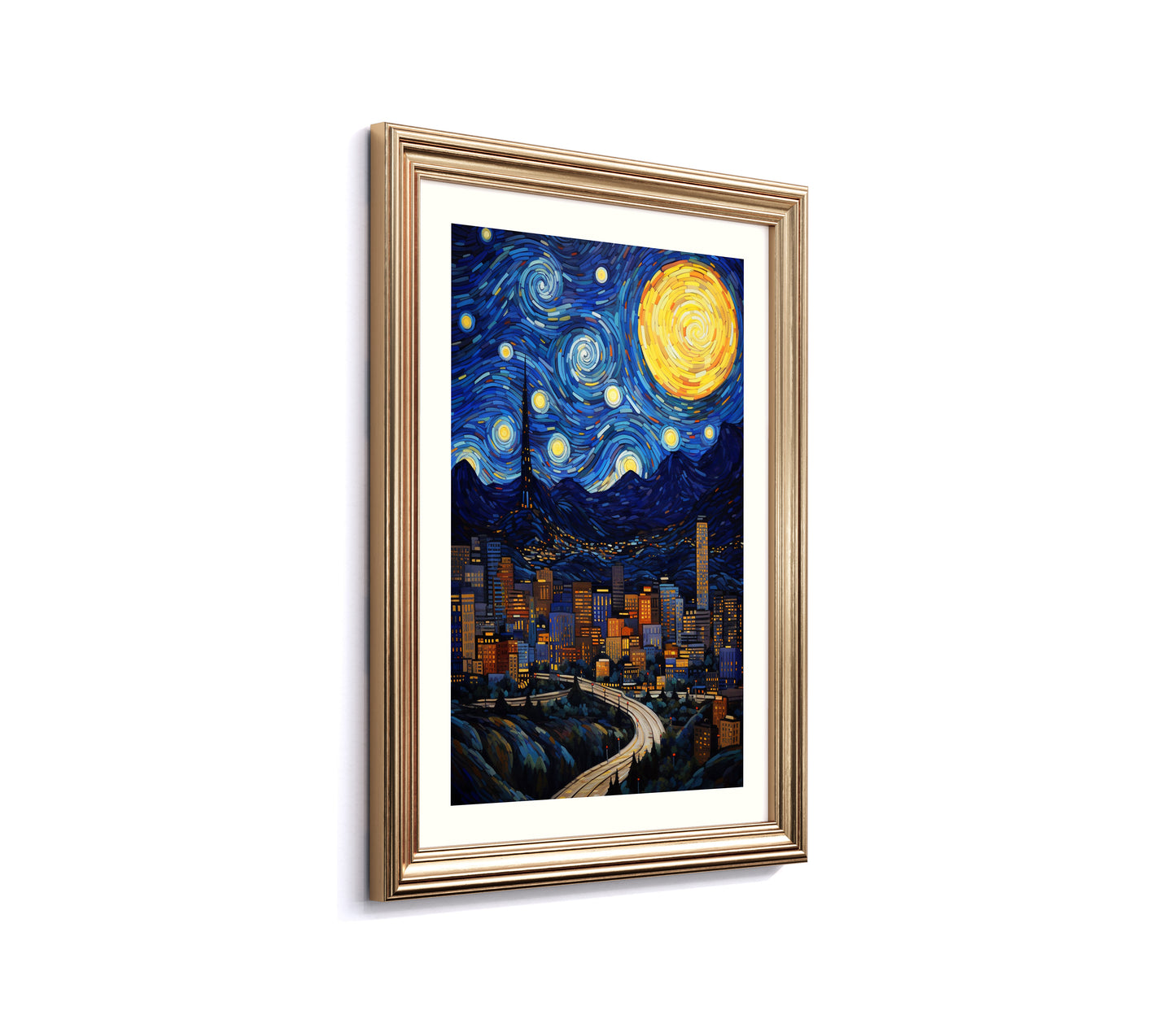 A Starry Night in Los Angeles: Nighttime Splendor