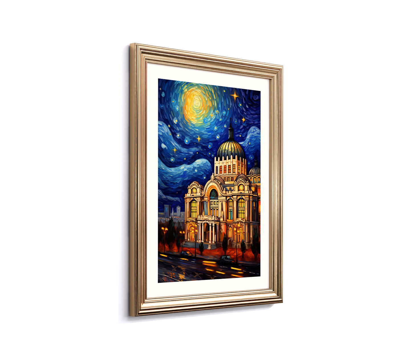 A Starry Night in Mexico City: Bellas Artes by Night