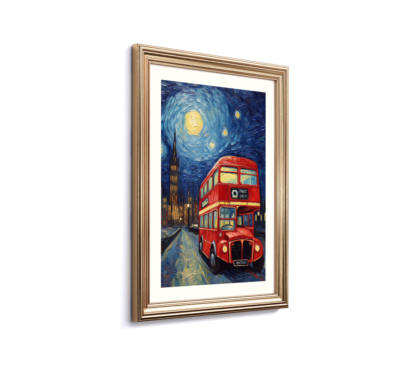 A Starry Night in England: Bus Blaze