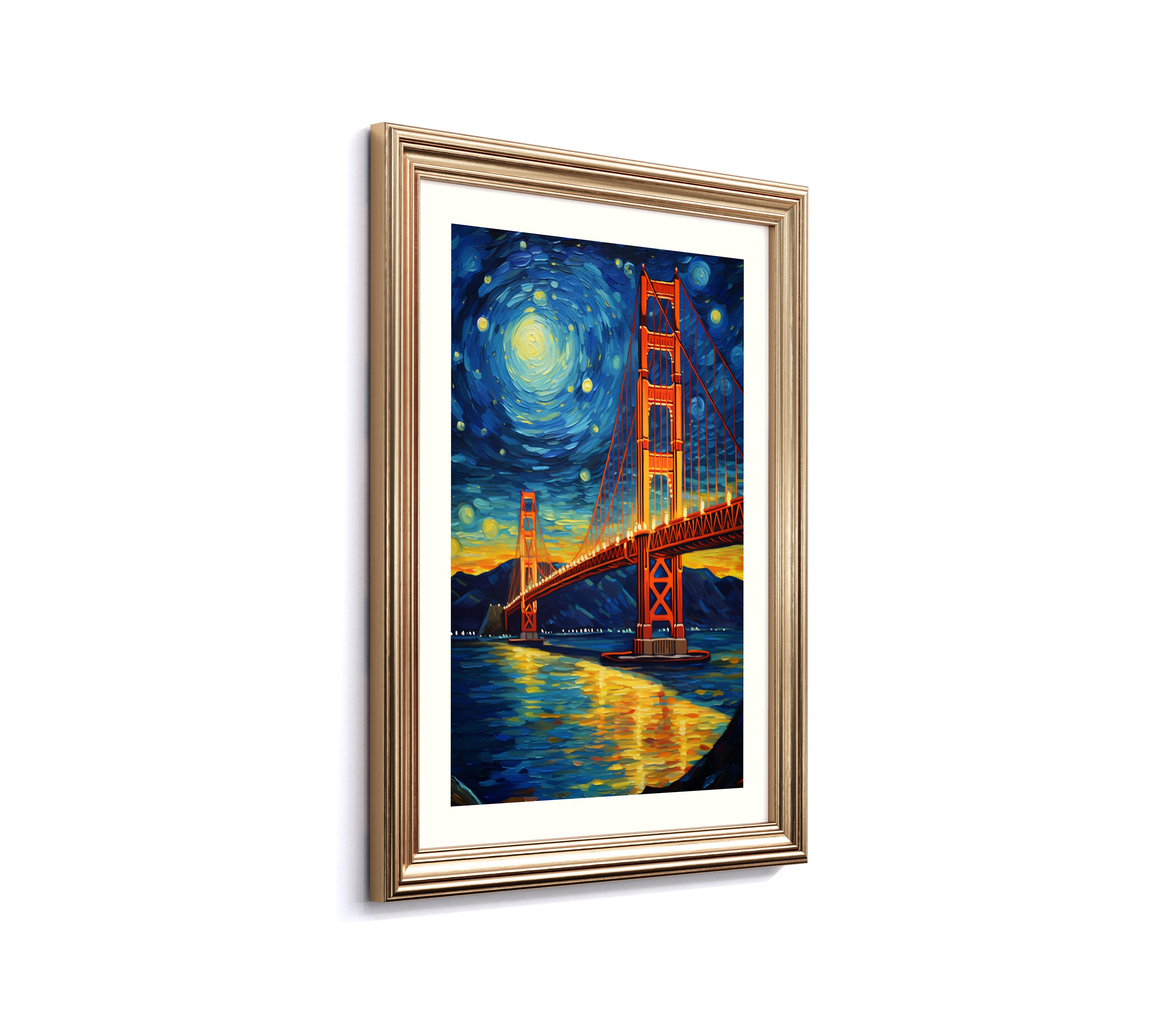 A Starry Night in California: Golden Gate