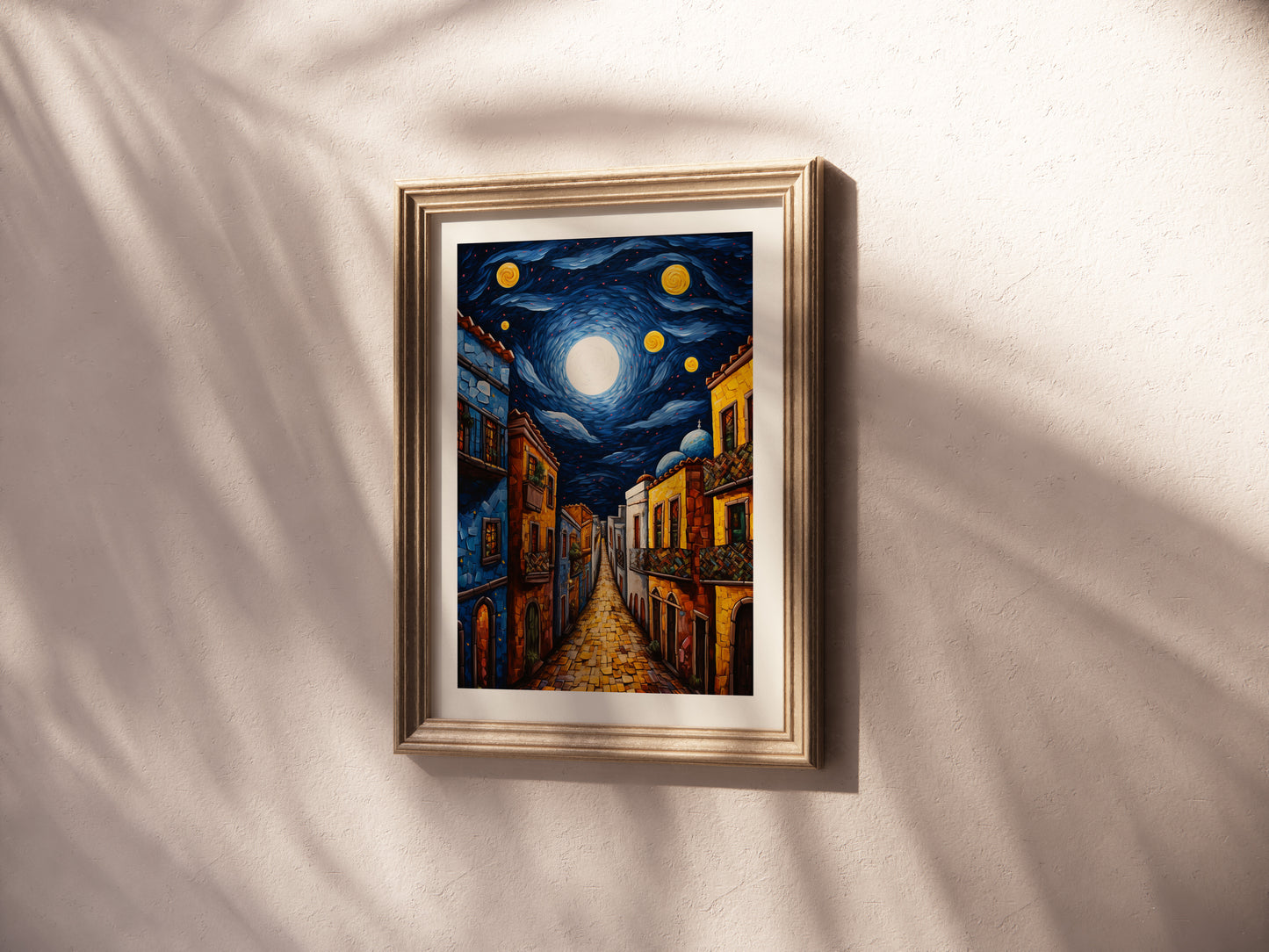 A Starry Night in Puebla: Starlit Street