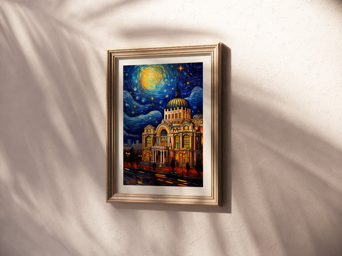 A Starry Night in Mexico City: Bellas Artes by Night