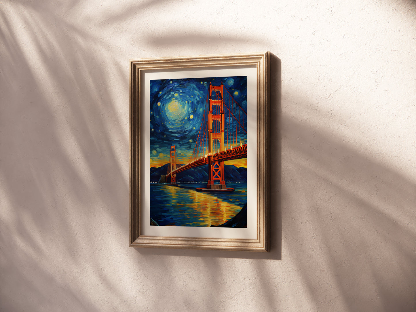 A Starry Night in California: Golden Gate