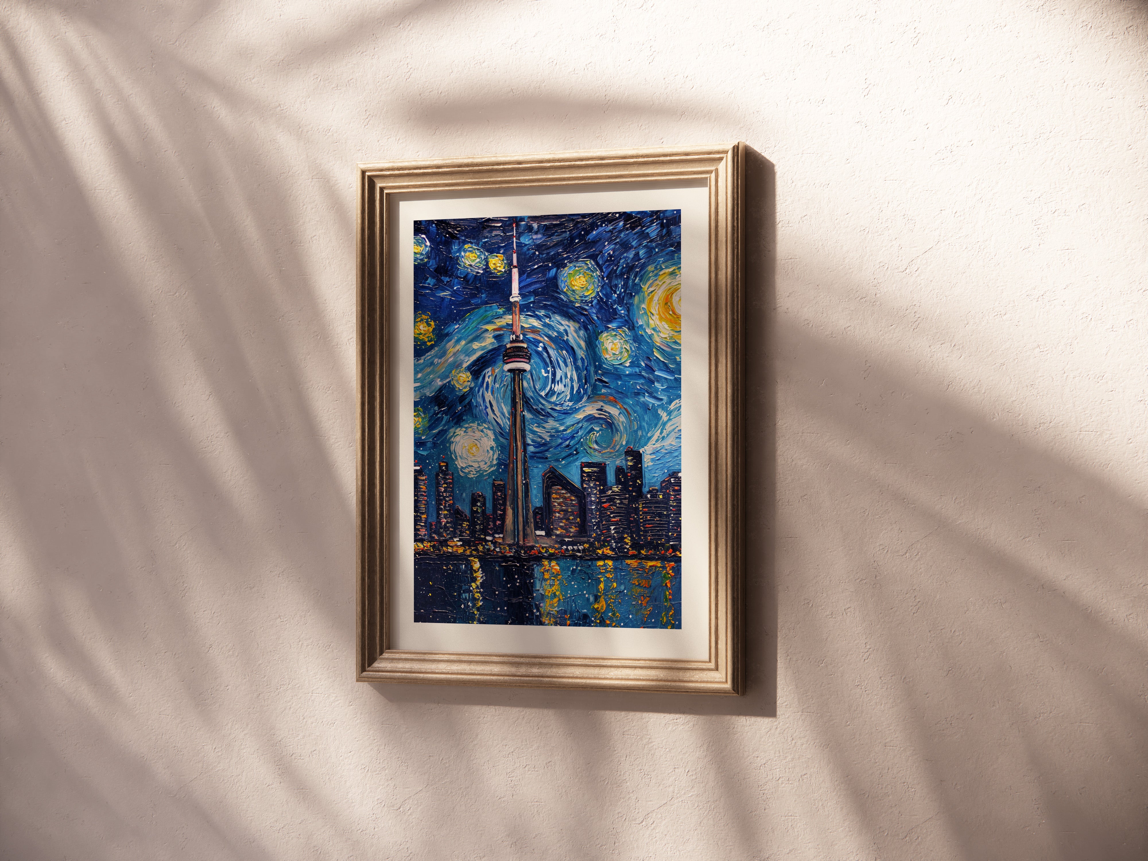 A Starry Night in Toronto: Tower Glow