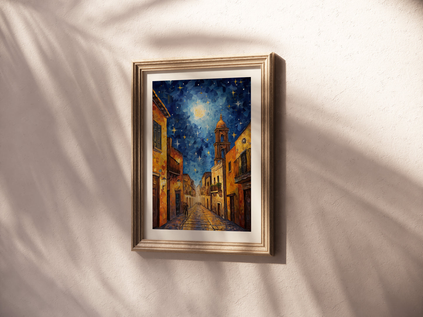 A Starry Night in Puebla: Streets of Light