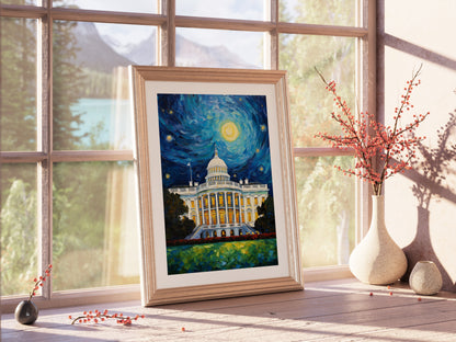 A Starry Night in the United States: The Capitol