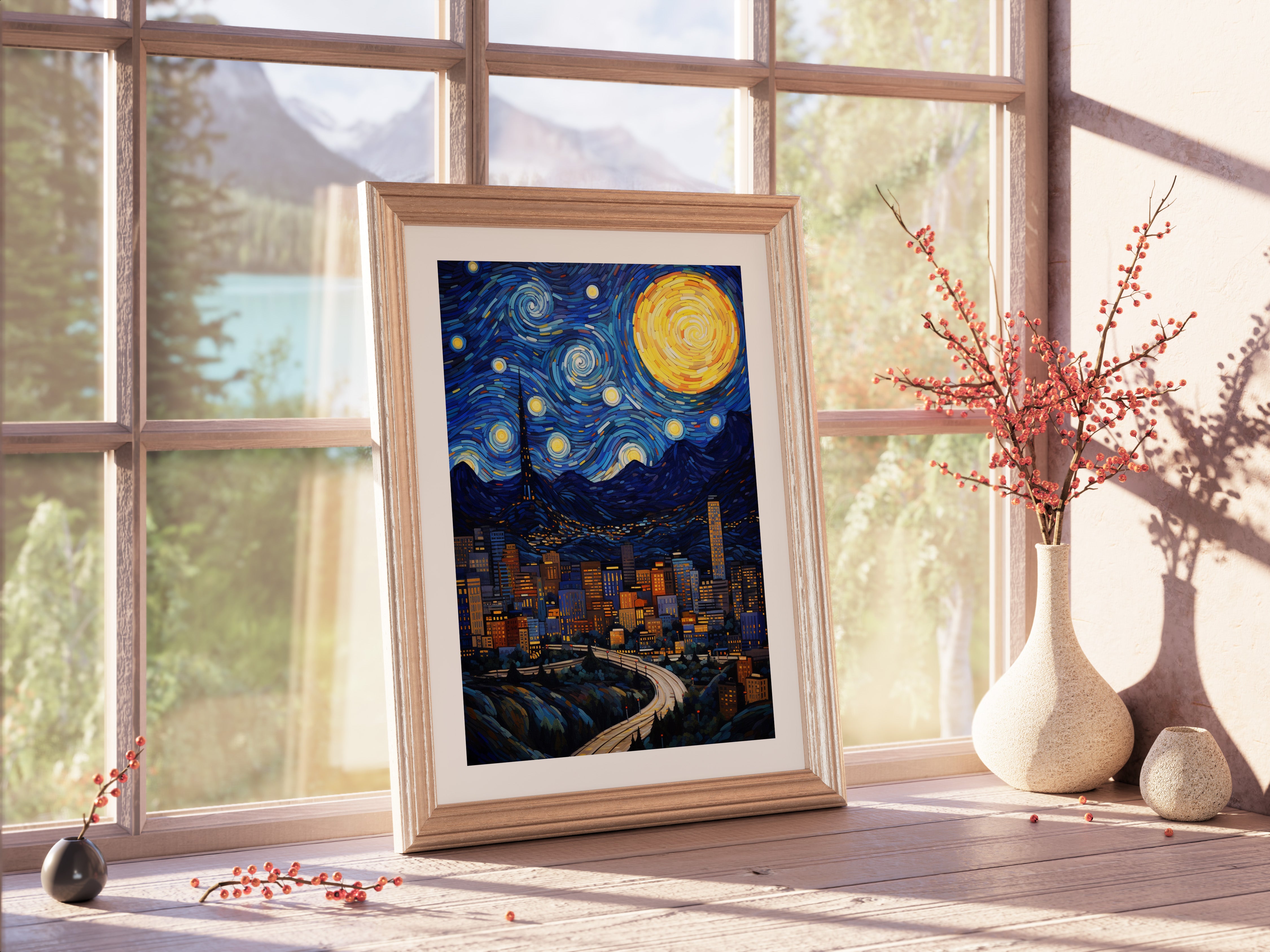 A Starry Night in Los Angeles: Nighttime Splendor