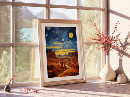 A Starry Night in Utah: Rustic Beauty