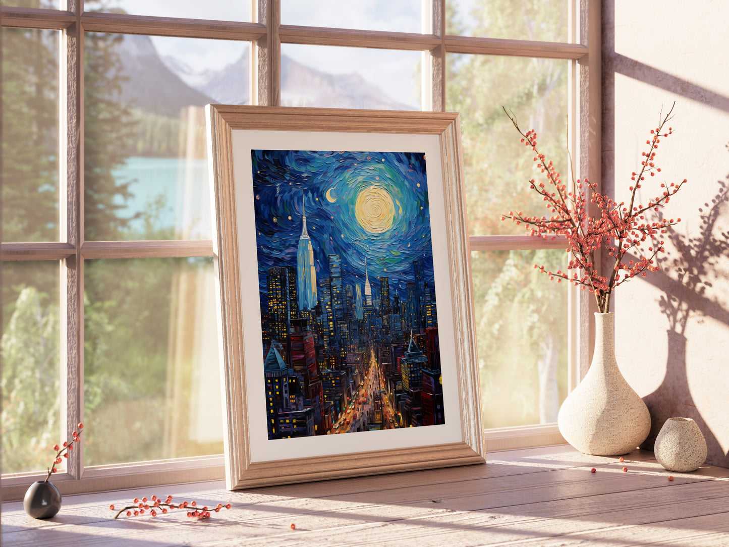 A Starry Night in New York: The Big Apple