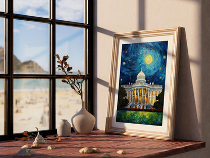 A Starry Night in the United States: The Capitol