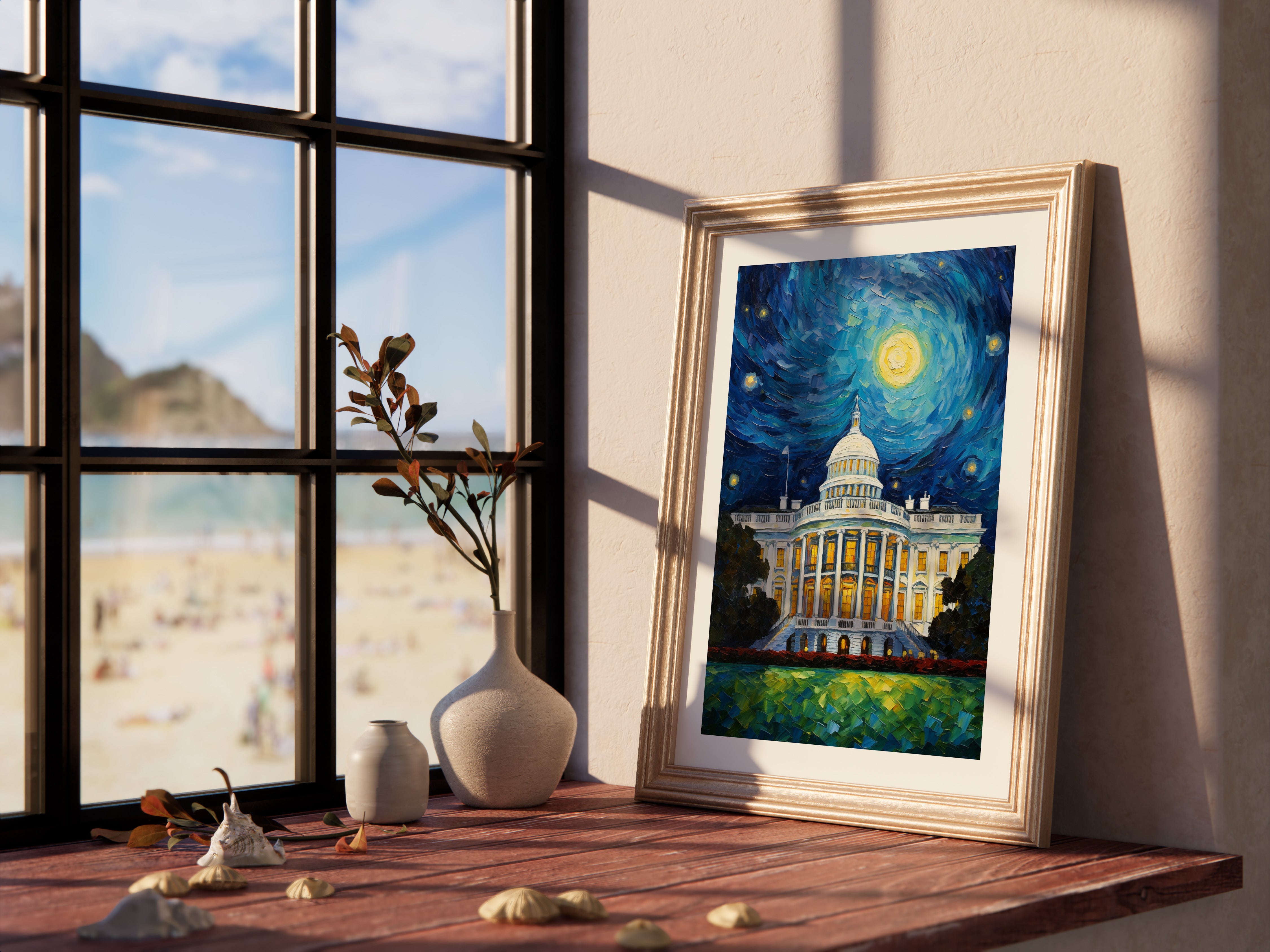 A Starry Night in the United States: The Capitol